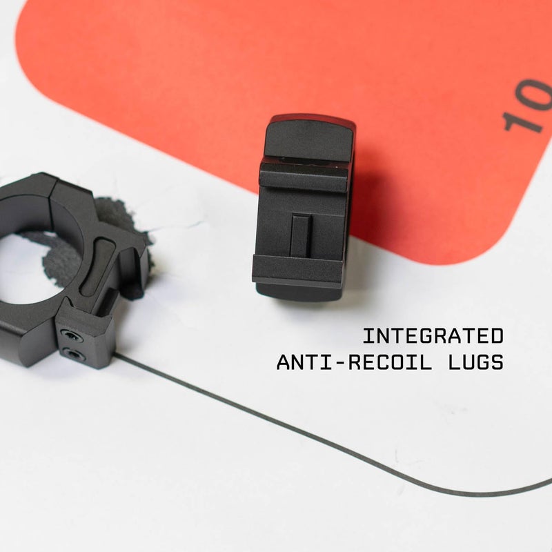 Monstrum Store Challenger 30mm Picatinny Scope Rings with Integrated Level Bubble - Image 5